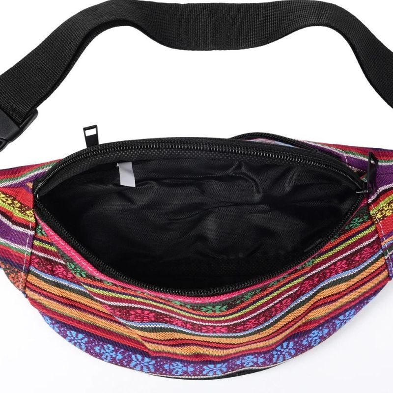 Bohème Bauchtasche für Damen Innenfutter