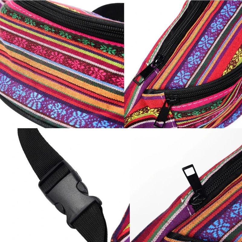 Bohème Bauchtasche für Damen mit hochwertigen Details