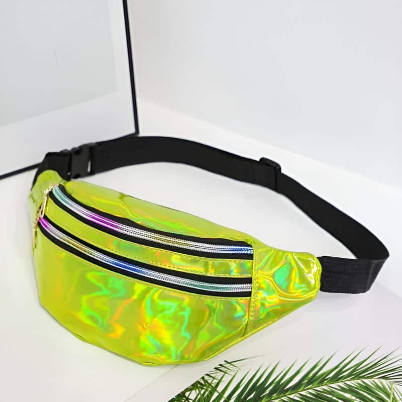 Stylische holographische Bauchtasche