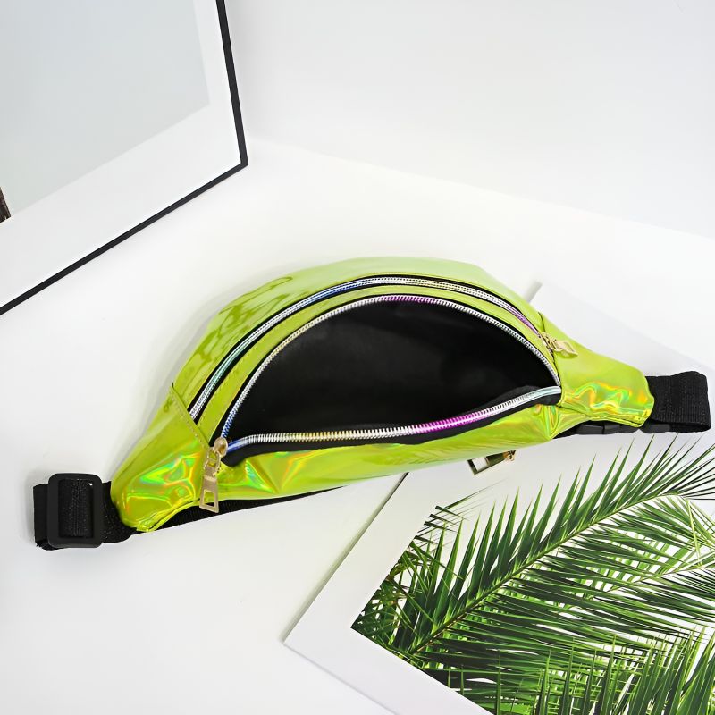 Holographische Bauchtasche Innen
