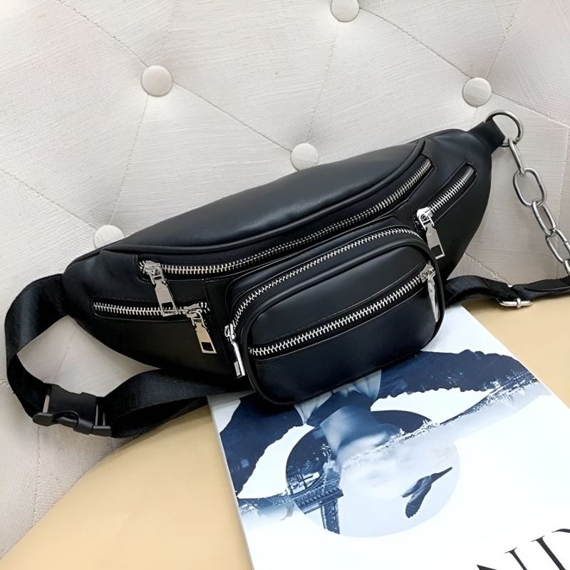 Bauchtasche für Damen aus Kunstleder – Bild 2