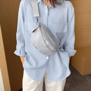 sac banane femme strass en bandoulière