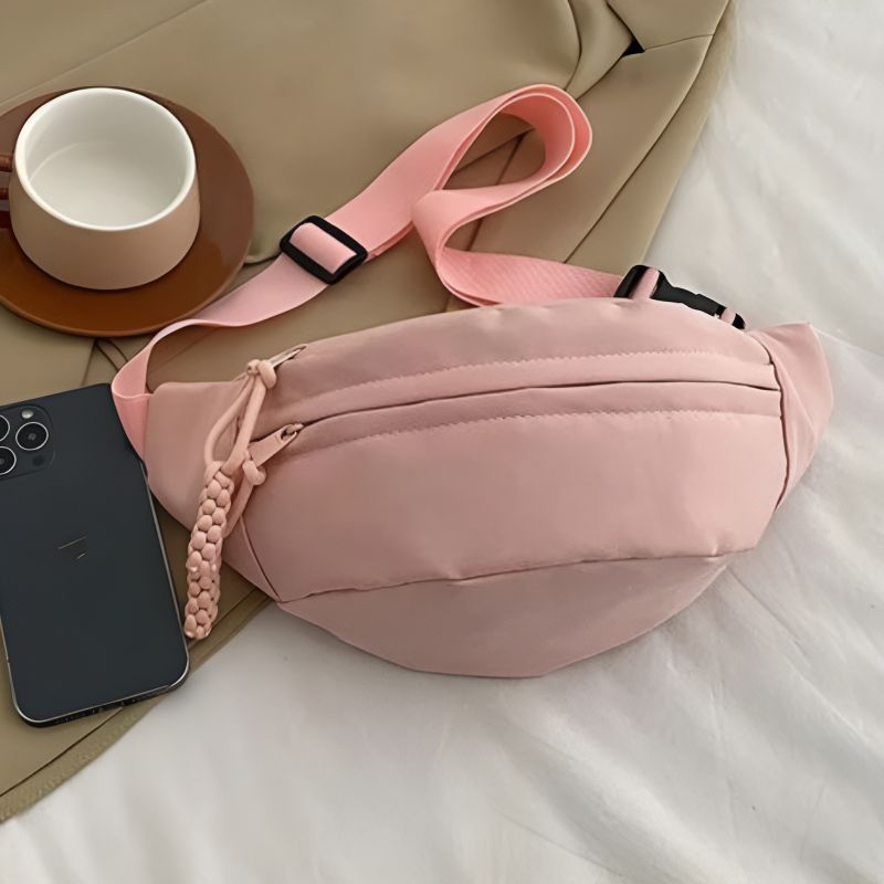Trendige, günstige Bauchtasche für Damen aus Canvas