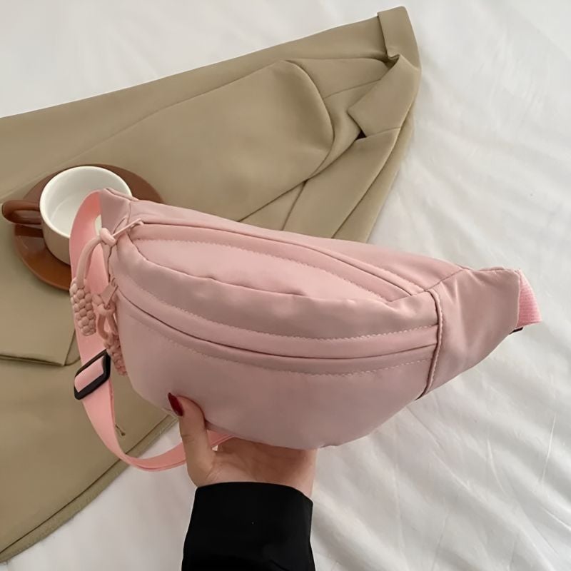 Trendige, günstige rosa Bauchtasche für Damen