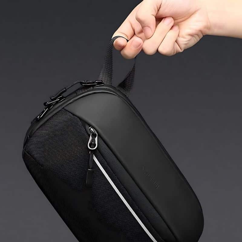 Praktische rechteckige Bauchtasche