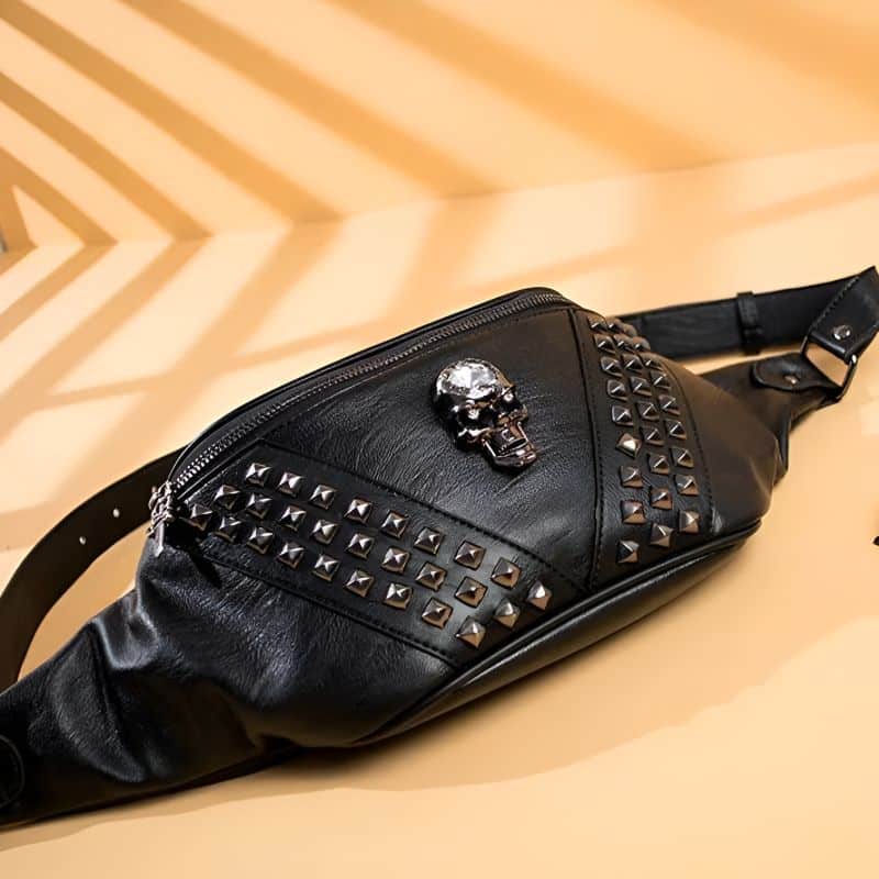 Rock-Bauchtasche von oben