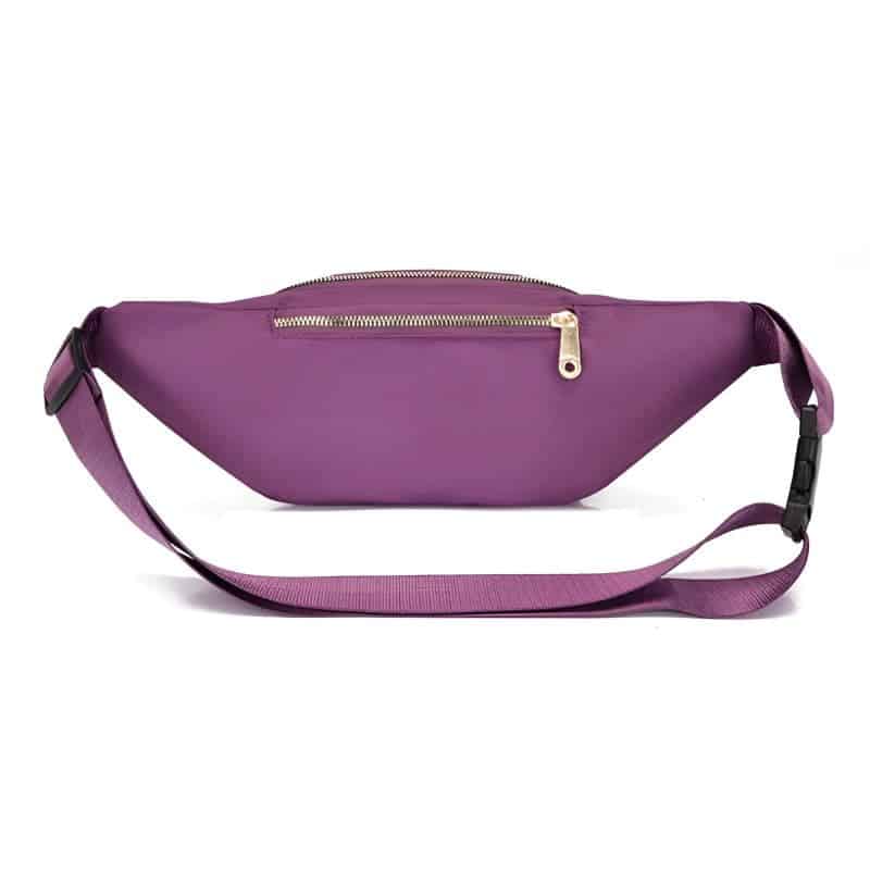 Schicke violette Gürteltasche für Damen