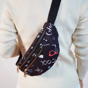 Sac banane bandoulière ajustable joli
