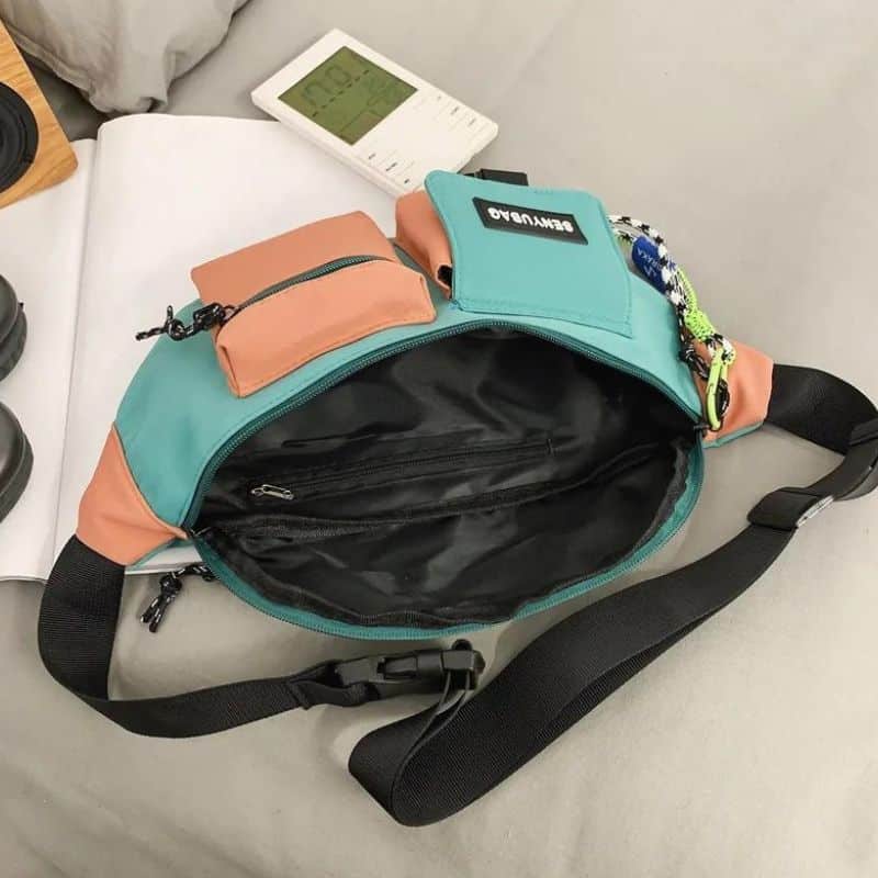 Türkise Bauchtasche für Damen guten Preis