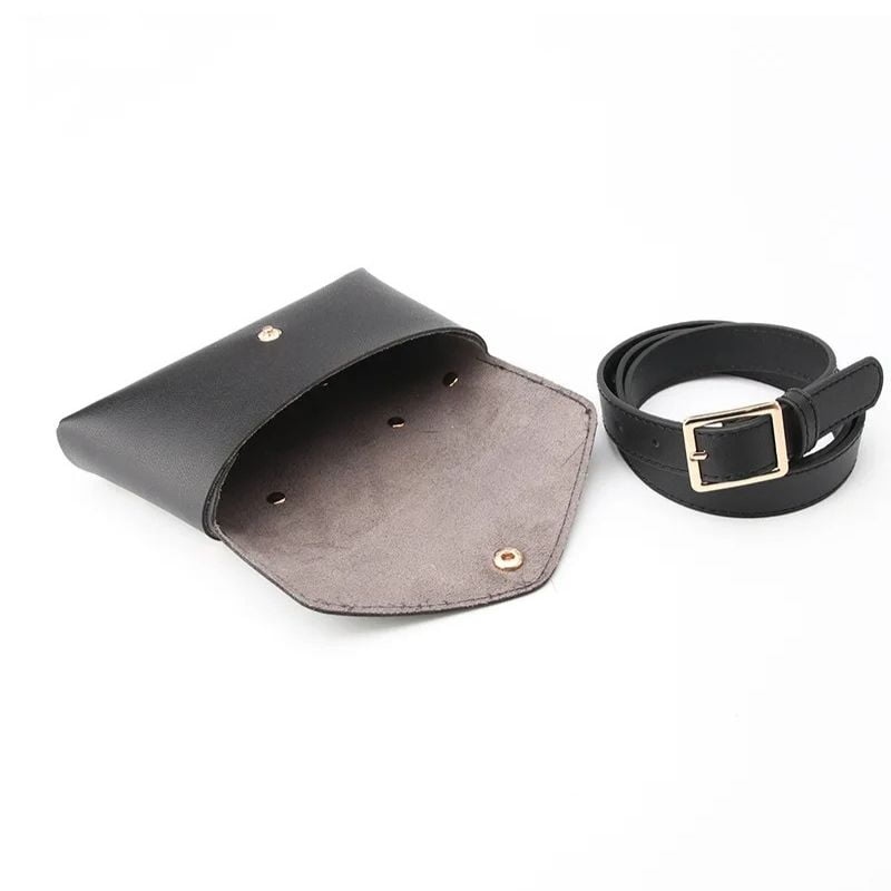 Mini-Bauchtasche für Damen mit schickem Gürtel