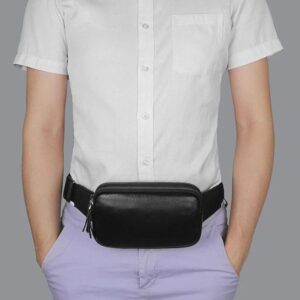 petit sac banane homme cuir