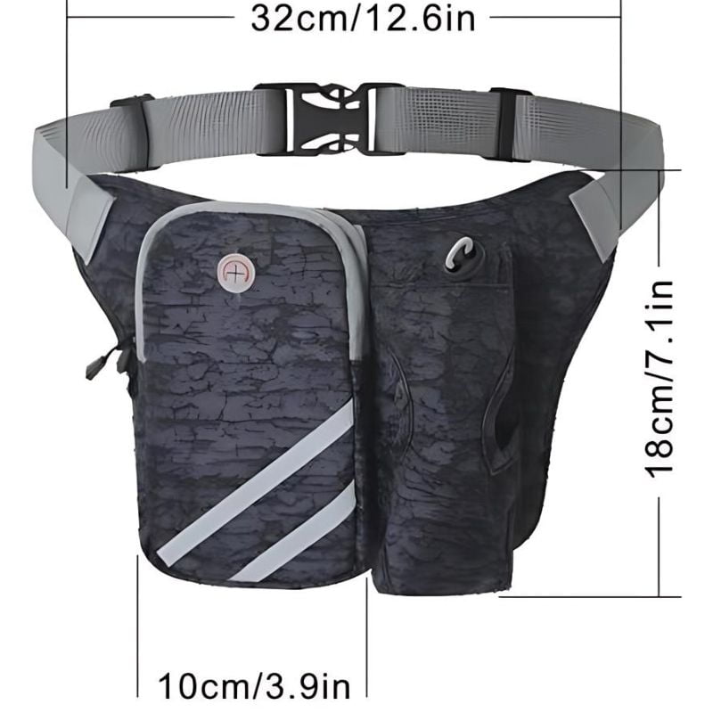 Bauchtasche mit Flasche Design