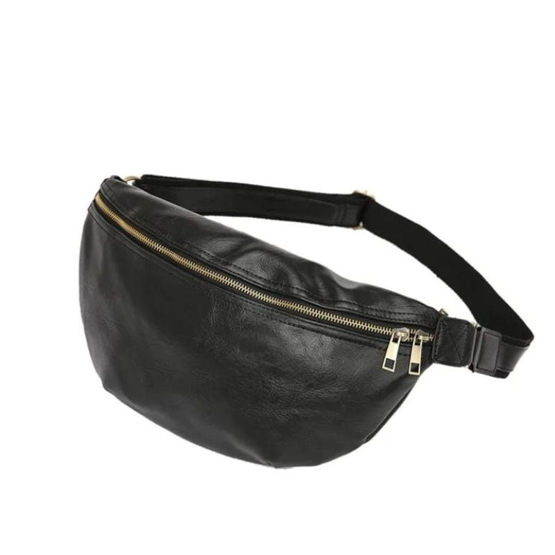 Vintage Bauchtasche mit Schulterriemen für Herren Design