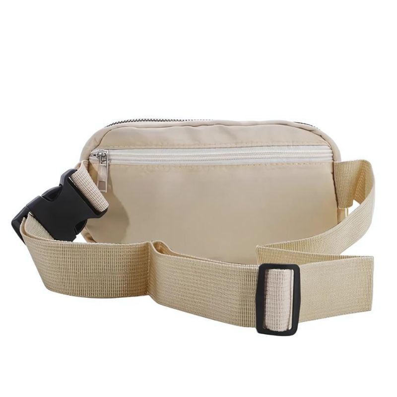 Hübsche beige Bauchtasche für Damen