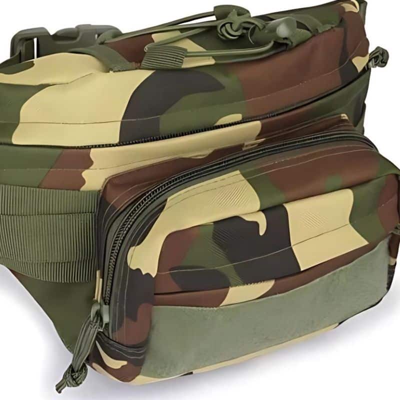 Hübsche Camouflage-Bauchtasche