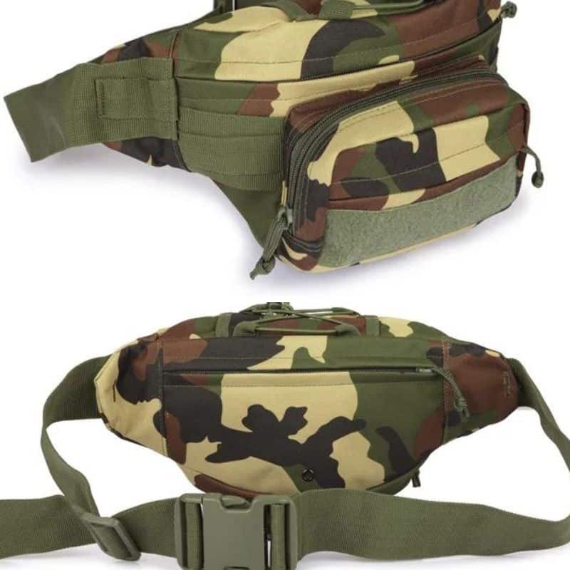 Camouflage-Bauchtasche Qualität