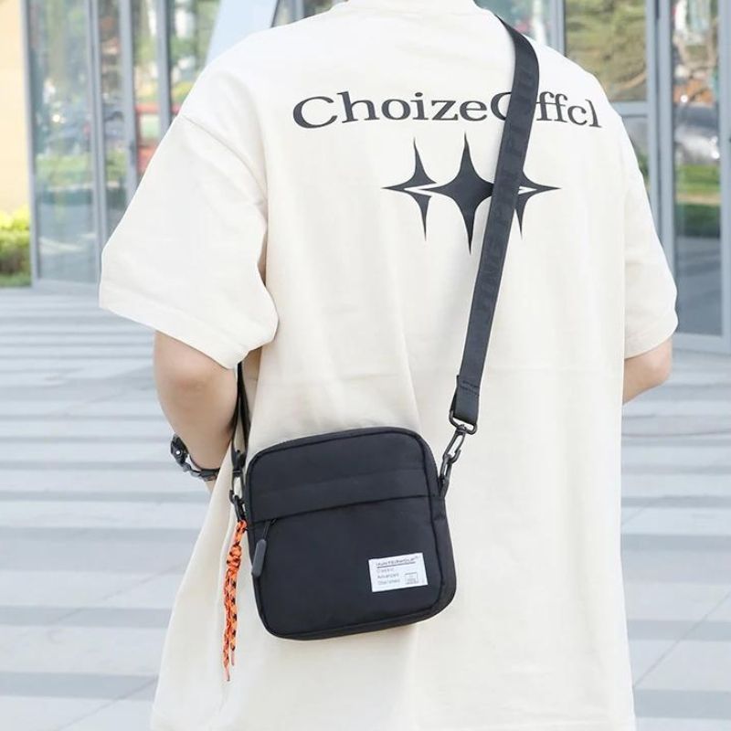 Quadratische Bauchtasche für Herren Qualität