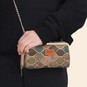 sac banane cuir de liège joli