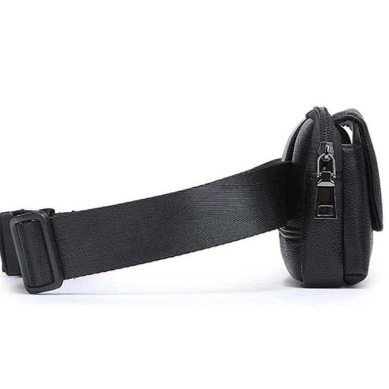 Kleine Bauchtasche aus Leder für Herren Qualität