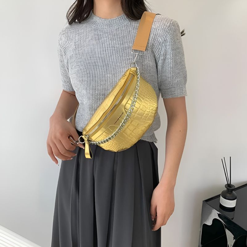 Bauchtasche aus Vinyl guter Preis