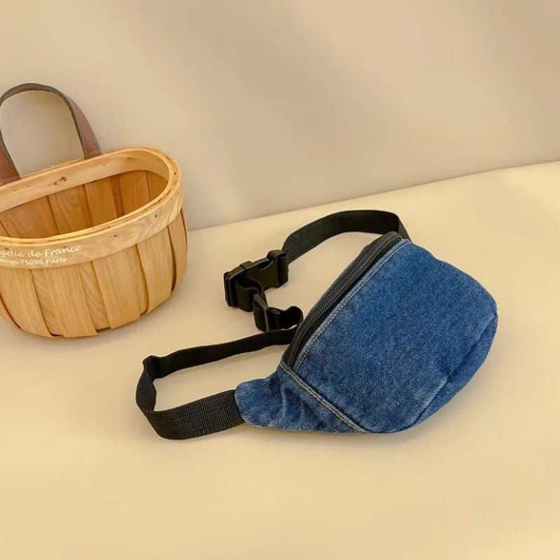 Design-blaue Bauchtasche für Kinder