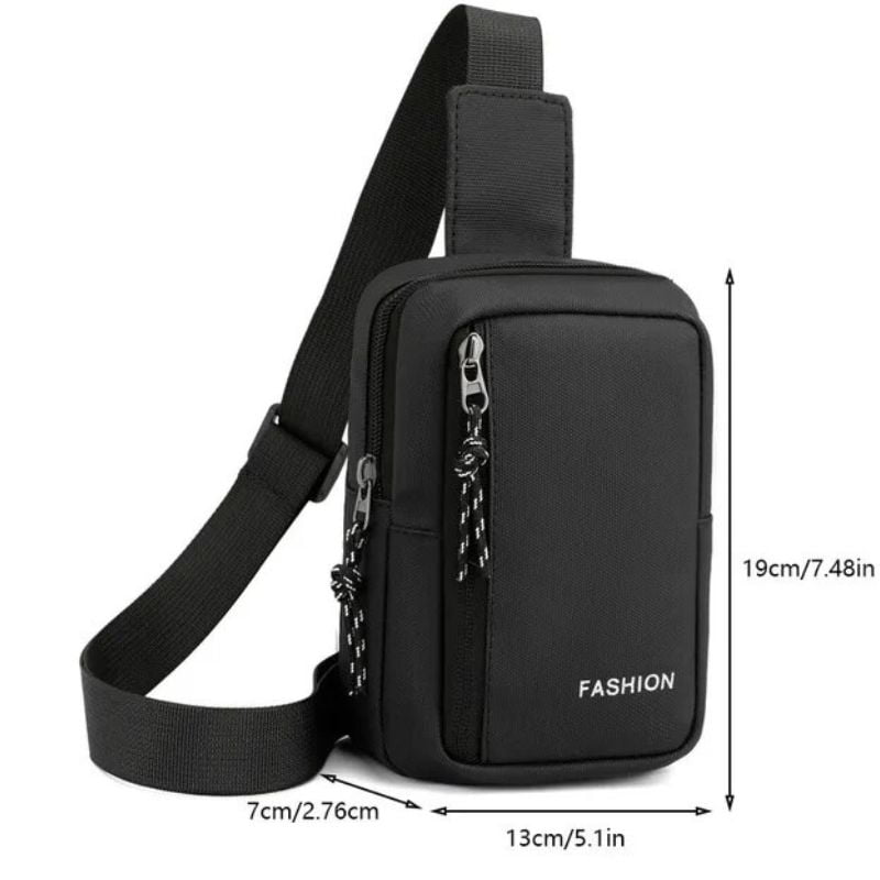 Schulter-Bauchtasche für Herren