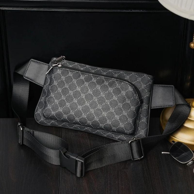 Bauchtasche aus Kunstleder für Herren Qualität