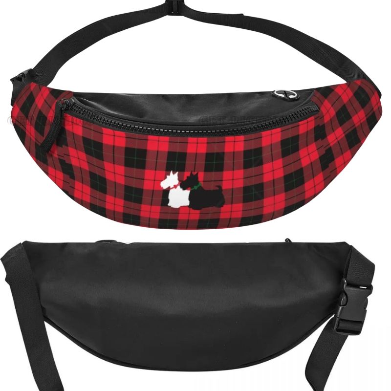 Schottische Bauchtasche für Damen Doppelte Ansicht