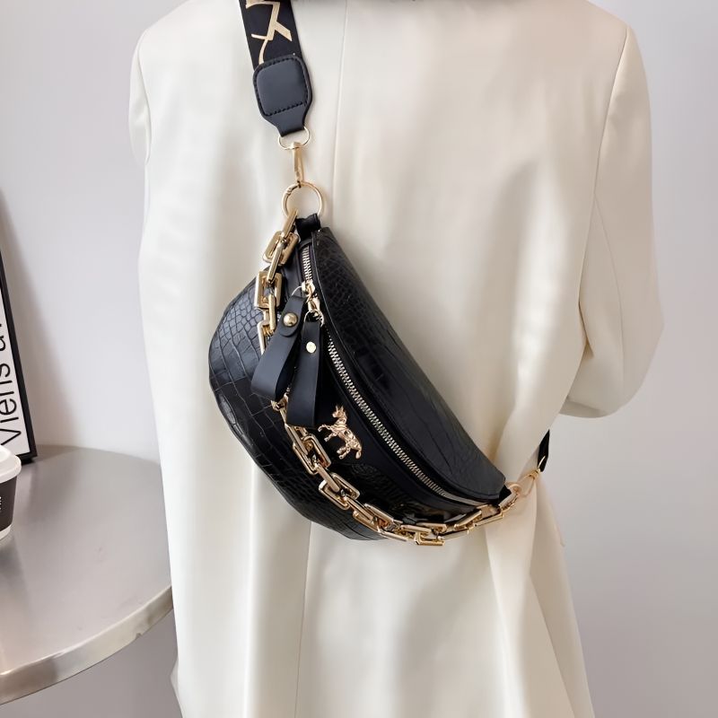 Bauchtasche mit dicker Kette guten Preis