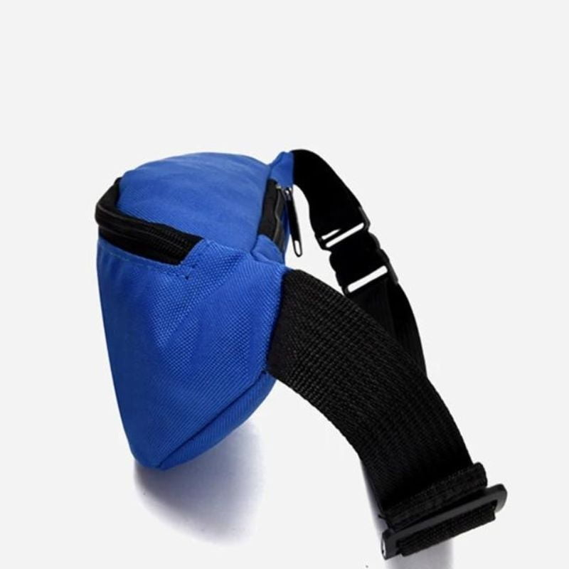 Hübsche blaue Bauchtasche für Herren