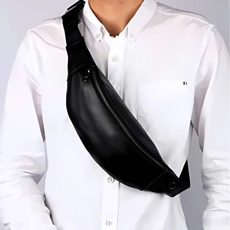 Bauchtasche aus Leder für Herren guter Preis