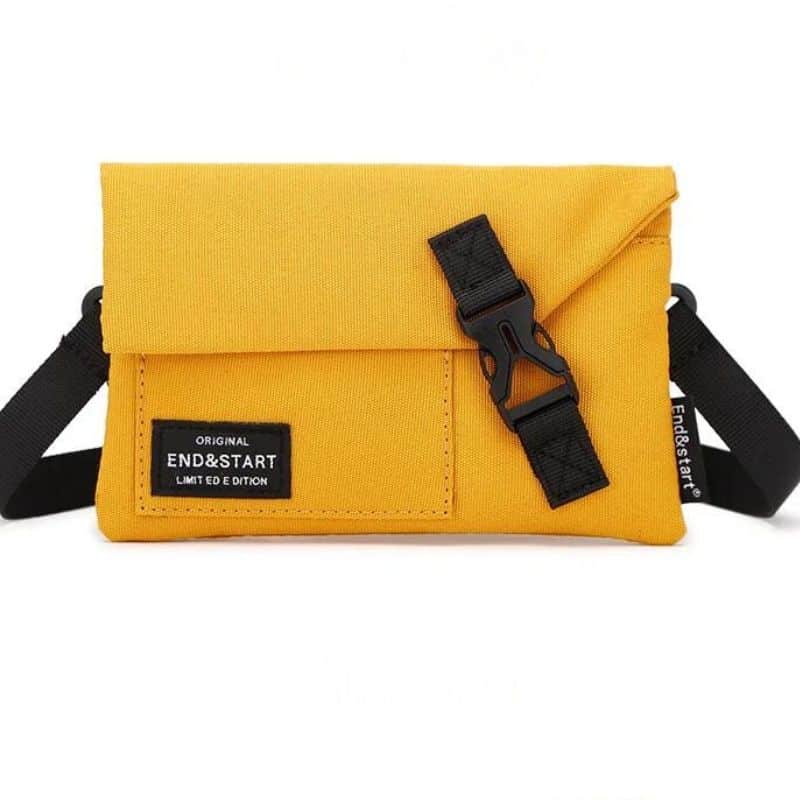 Schmale Bauchtasche für Herren