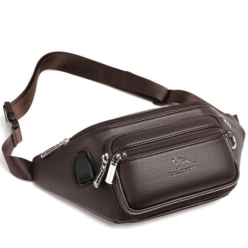 Luxuriöse Bauchtasche für Herren – Bild 2