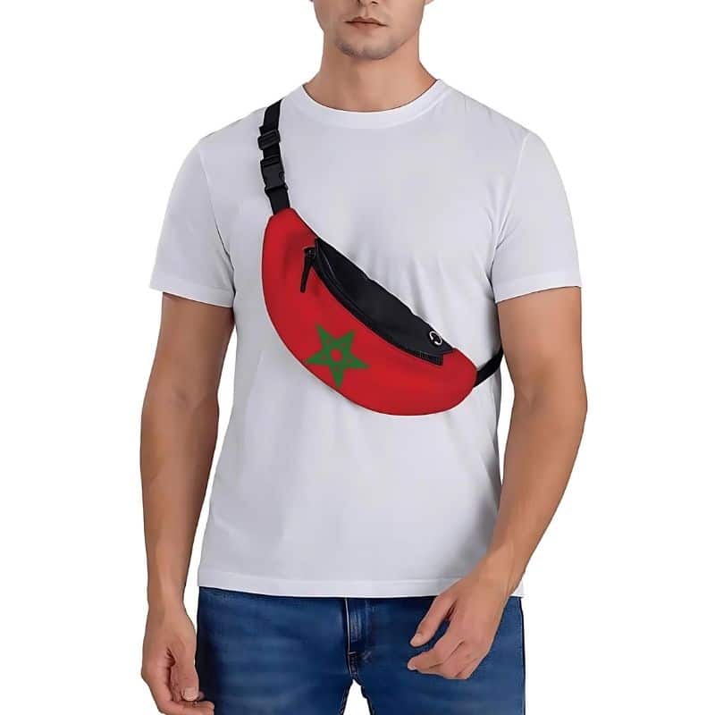 Bauchtasche für Herren Marokko langlebig
