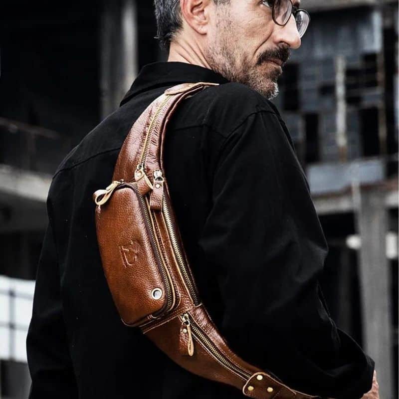 Bauchtasche für Herren mit mehreren Taschen Qualität