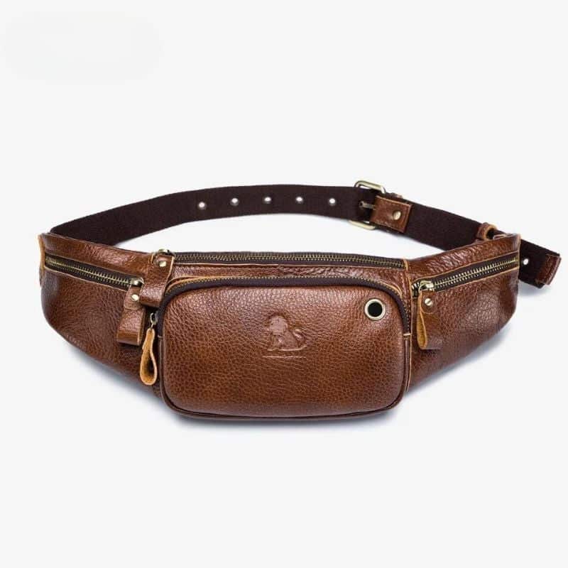 Bauchtasche für Herren mit mehreren Taschen
