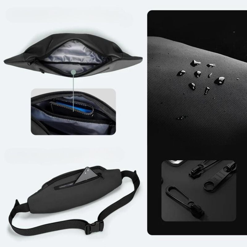 Robuste originelle Bauchtasche für Herren