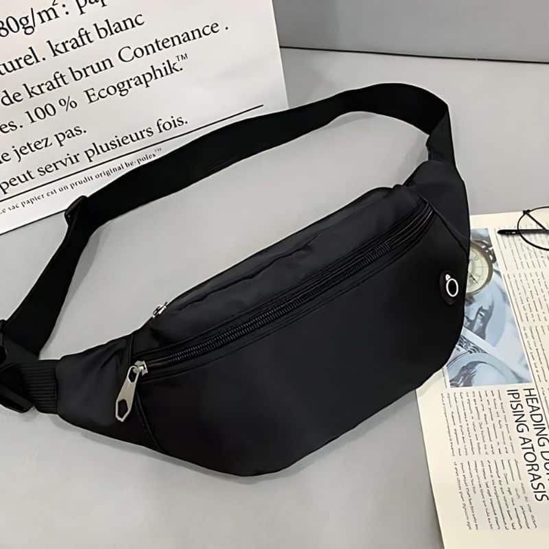 Bauchtasche für Herren mit Gürteldurchgang Design