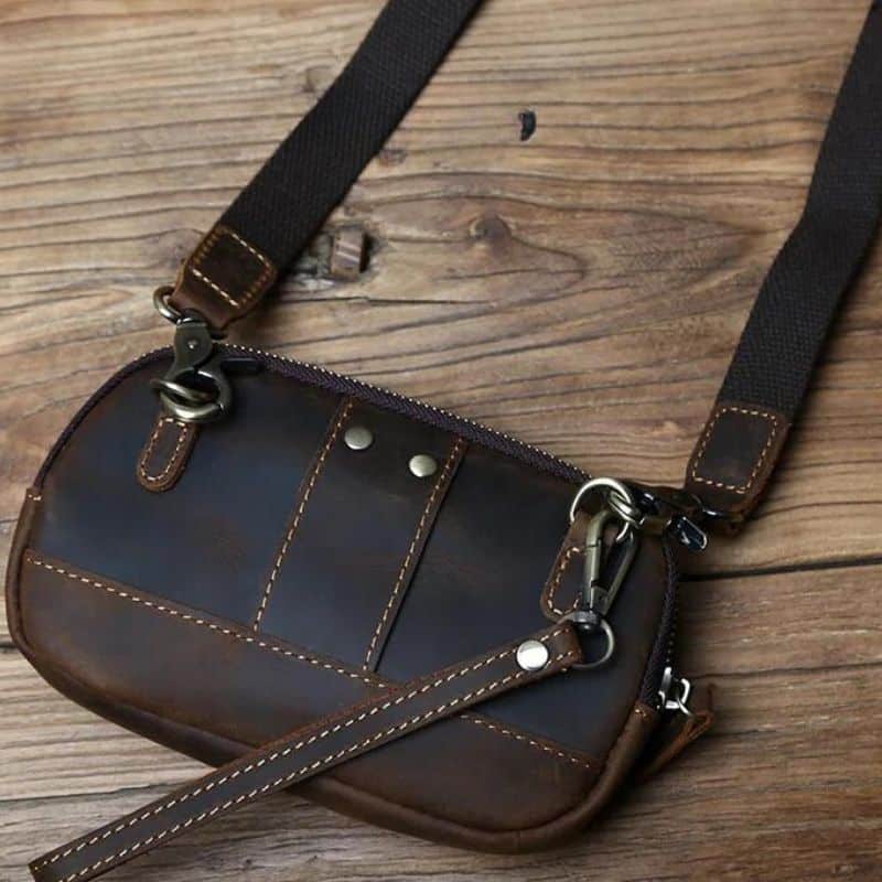 Retro-Bauchtasche für Herren Design