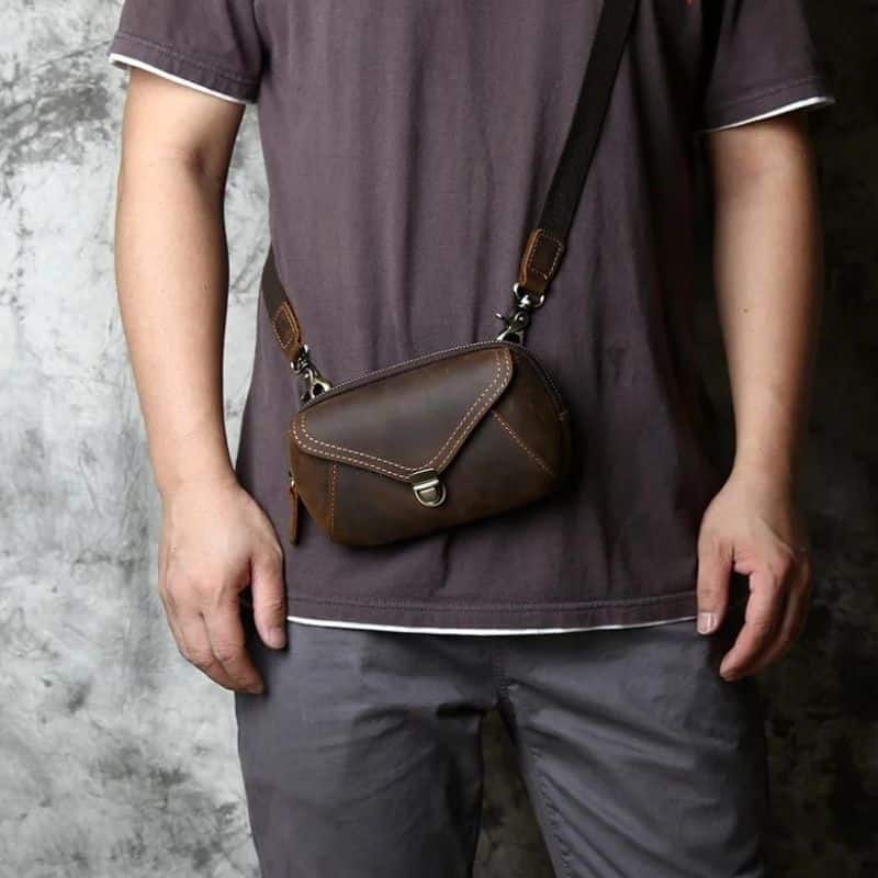Retro-Bauchtasche für Herren