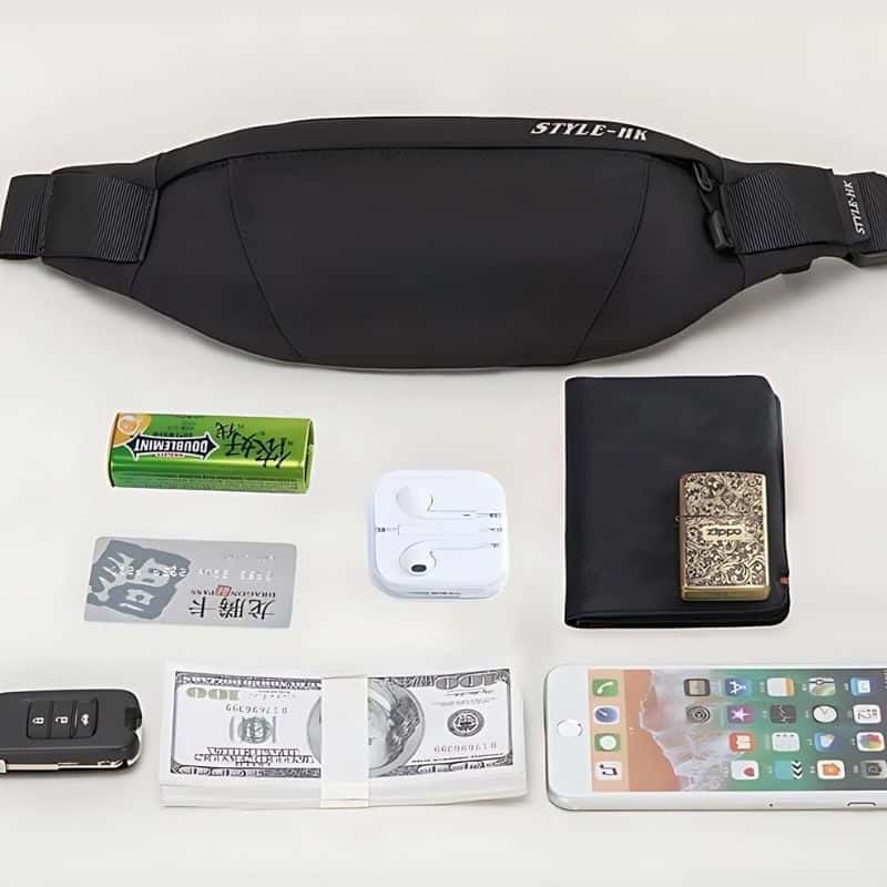 Praktische urbane Bauchtasche für Herren