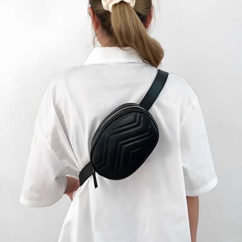 Hübsche runde Bauchtasche für Damen