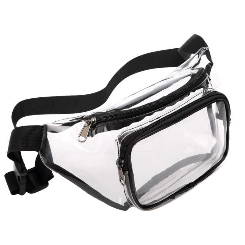 Transparente Bauchtasche Profil
