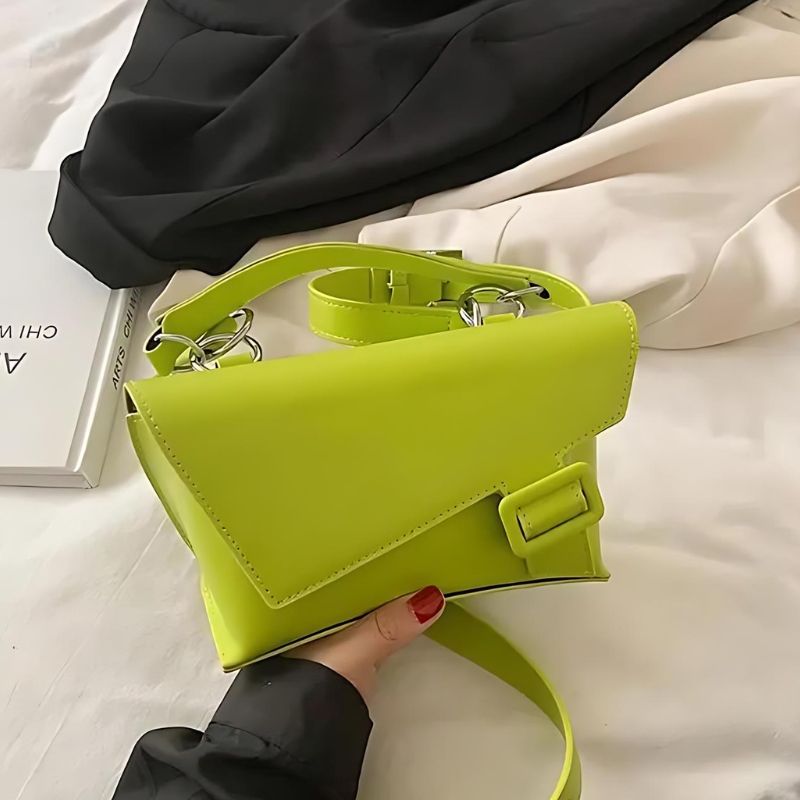 Neon-grüne Bauchtasche
