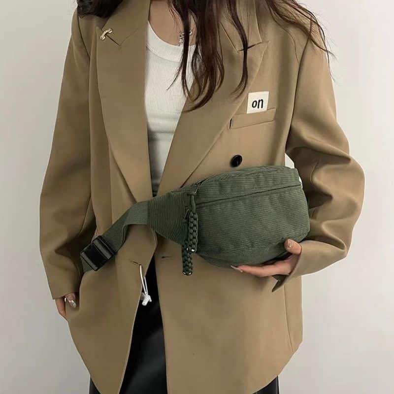 Mintgrüne Bauchtasche Qualität