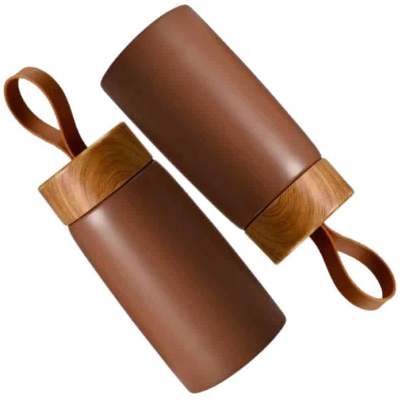 Hübsche Mini-Wasserflasche für Bauchtasche 250 ml