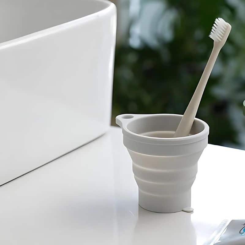 Faltbare Tasse für Bauchtasche 150 ml Qualität