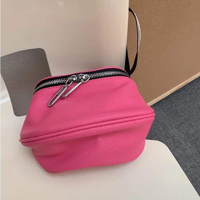 Schicke Neonrosa Bauchtasche
