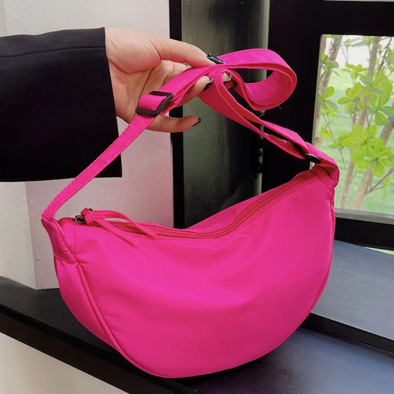 Chic neonrosa Bauchtasche